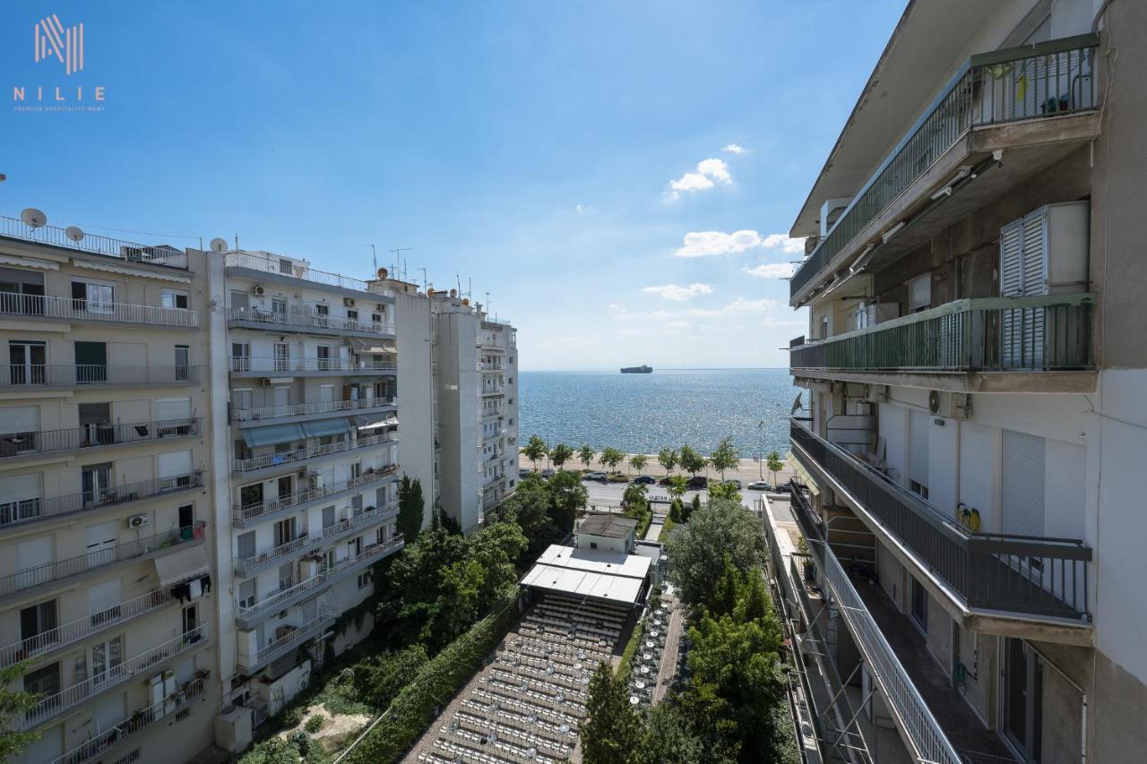 Appartement Awesome Sea View, Nilie Hospitality Mgmt à Thessalonique Extérieur photo